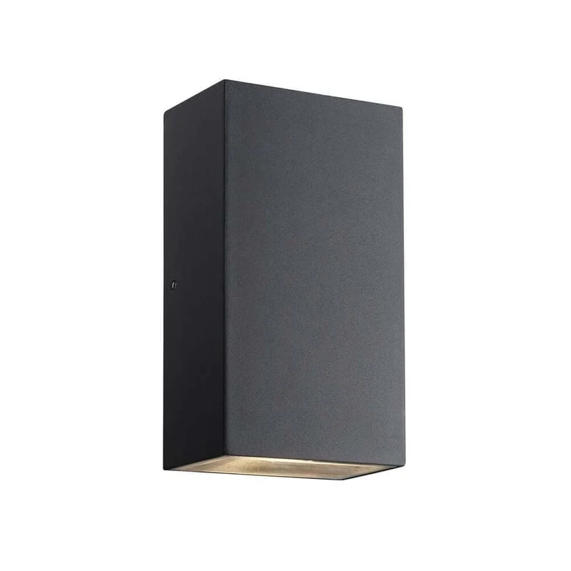 Rold LED Außen-Wandleuchte IP44 Schwarz