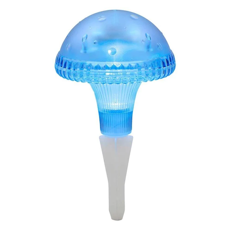 Assisi Pilz Solar LED Leuchte blau