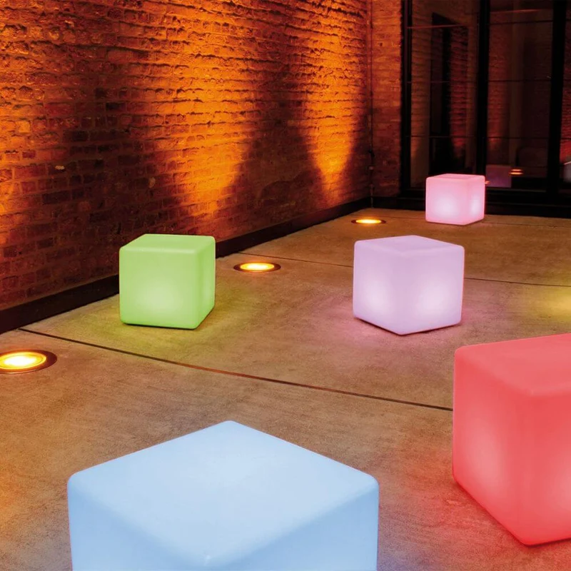 Moree Cube Outdoor LED Sitzwürfel