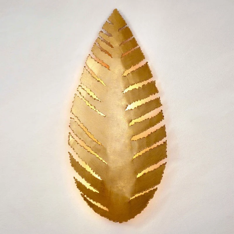 Wandleuchte Pietro Eisen Gold