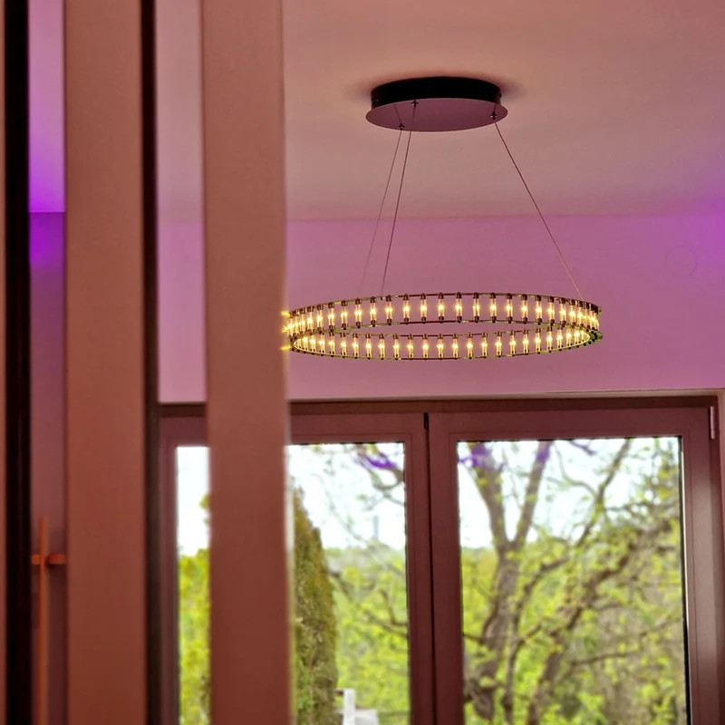 s.luce Atom Ring LED-Hängelampe Dimmbar