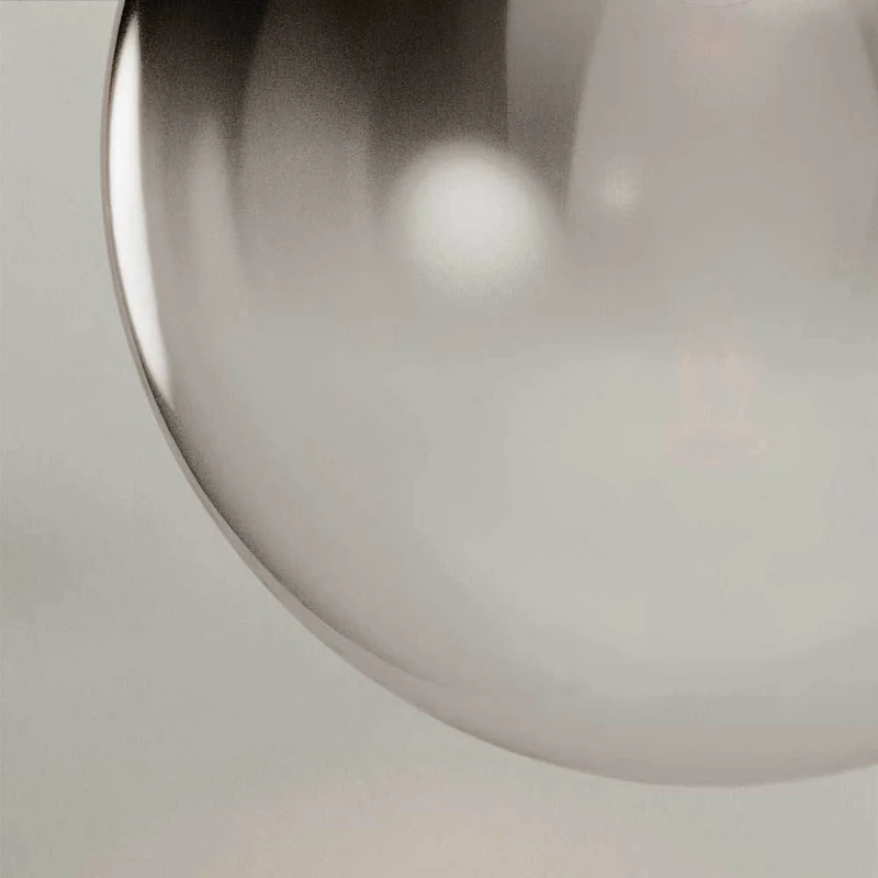 s.luce Orb Axis Glas-Tischlampe Dreibein 20cm