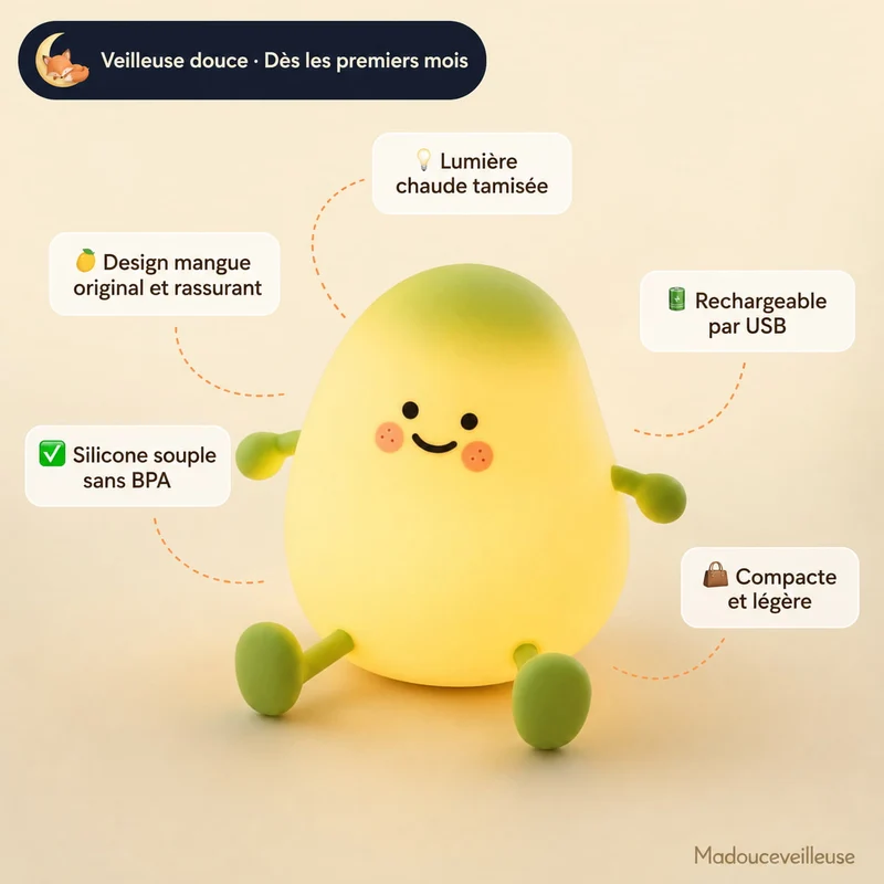 Veilleuse mangue - MangoLight