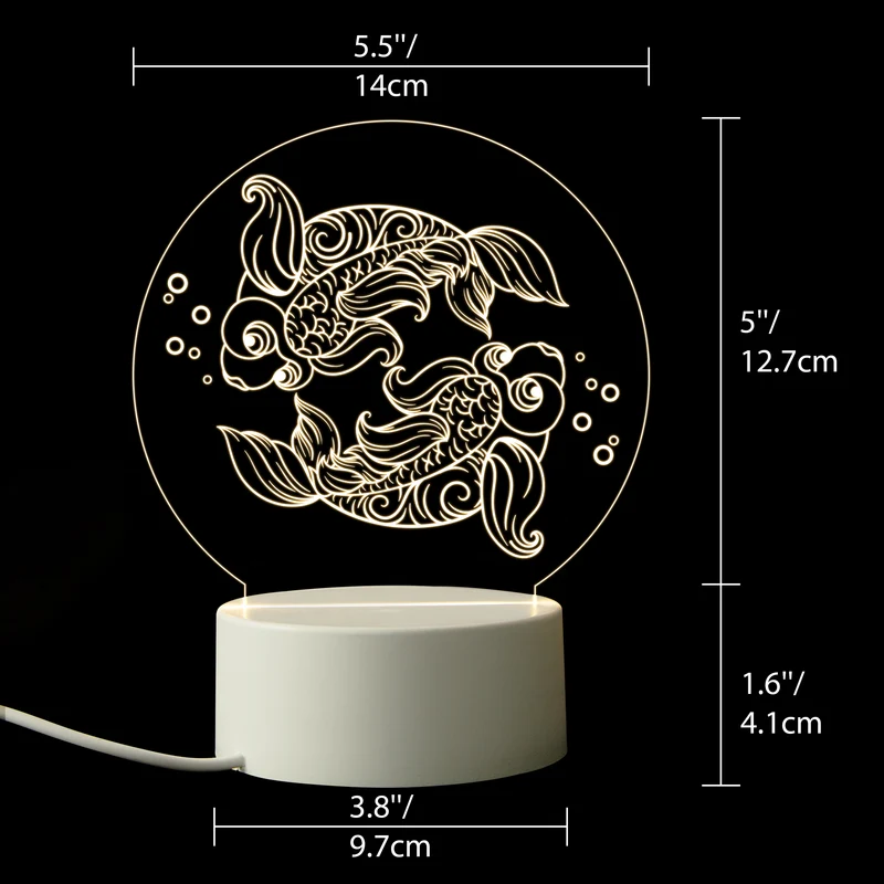 Sternzeichen Lampe Nachtlicht