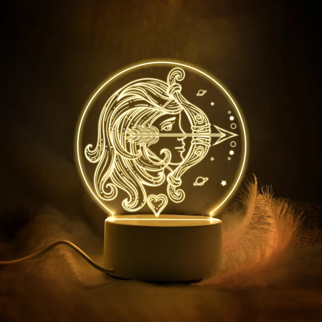 Sternzeichen Lampe Nachtlicht