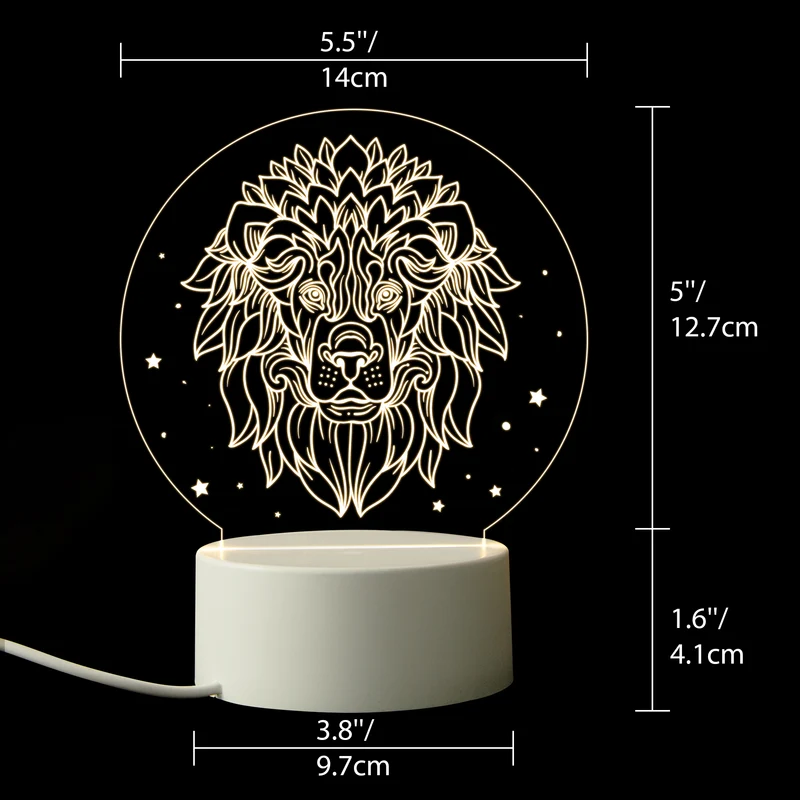 Sternzeichen Lampe Nachtlicht