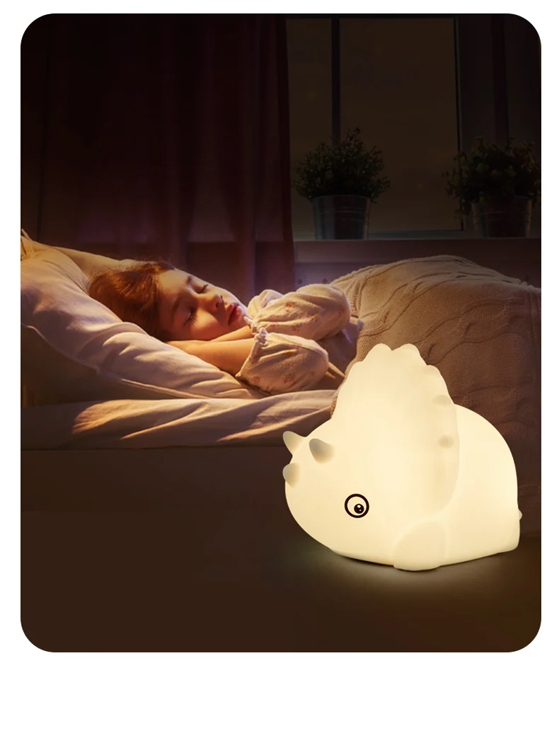 Süße Dinosaurier Nacht Lampe Nachtlicht