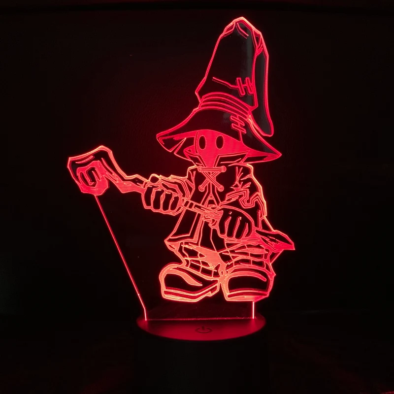 Final Fantasy VIVI Orunitia Ornitier 3D LED Nachtlampe