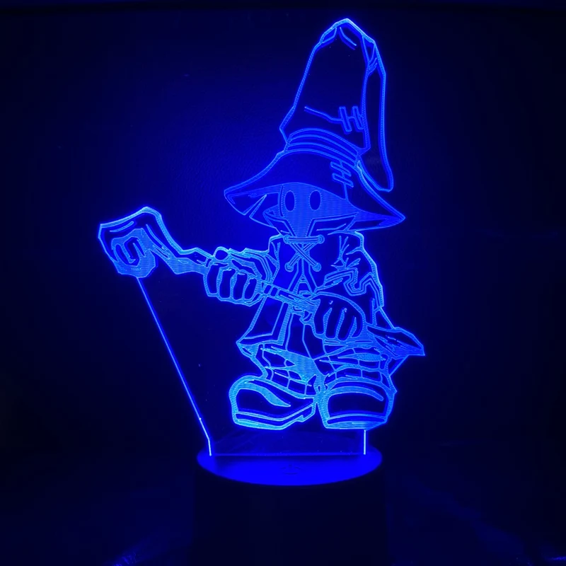 Final Fantasy VIVI Orunitia Ornitier 3D LED Nachtlampe
