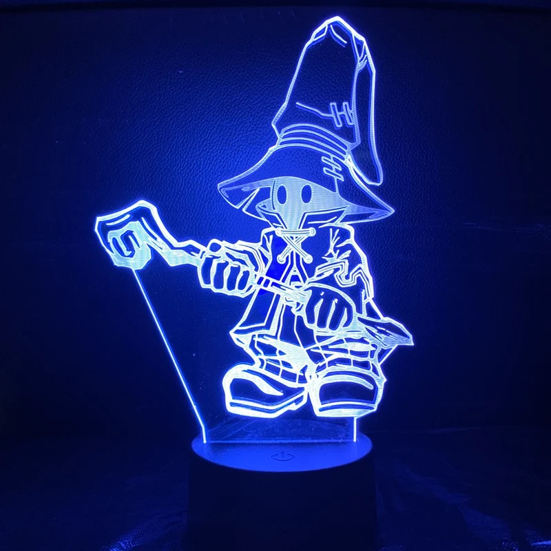 Final Fantasy VIVI Orunitia Ornitier 3D LED Nachtlampe