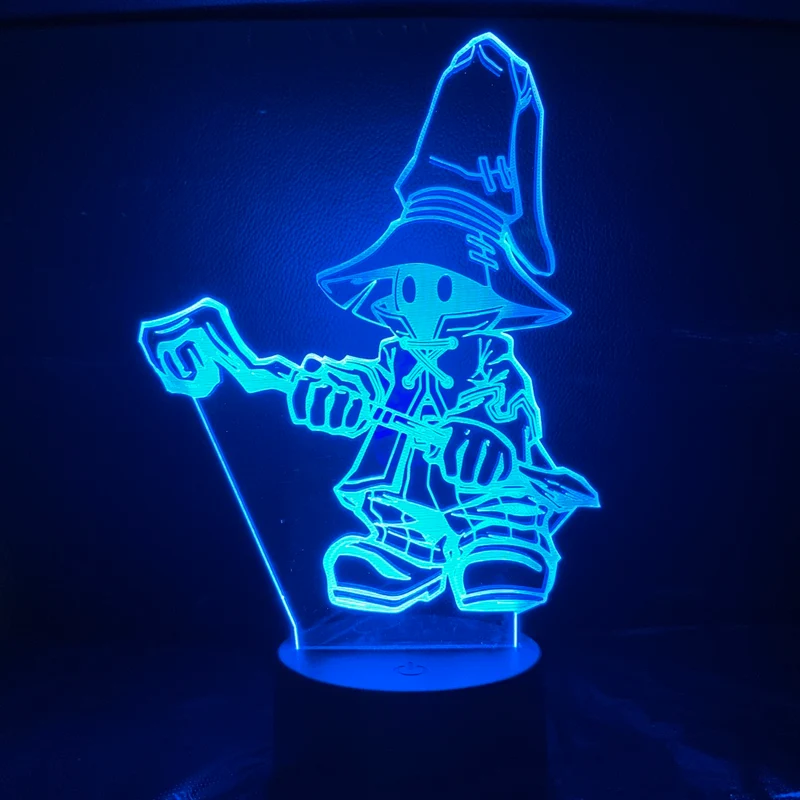 Final Fantasy VIVI Orunitia Ornitier 3D LED Nachtlampe
