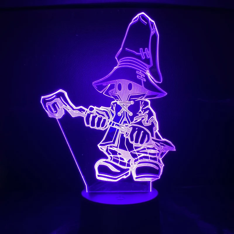 Final Fantasy VIVI Orunitia Ornitier 3D LED Nachtlampe