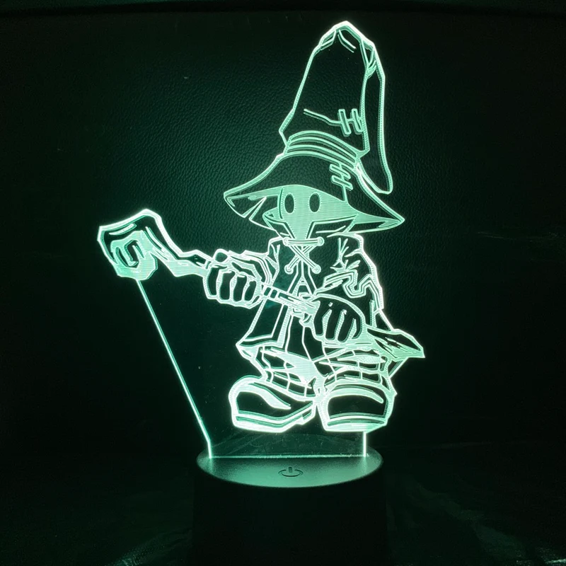 Final Fantasy VIVI Orunitia Ornitier 3D LED Nachtlampe