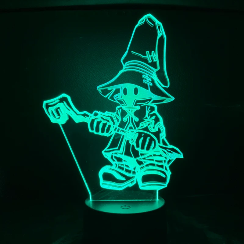 Final Fantasy VIVI Orunitia Ornitier 3D LED Nachtlampe