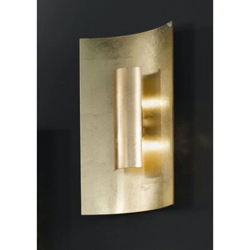 Aura Gold Wand- & Deckenleuchte 2-flammig Gold 45cm