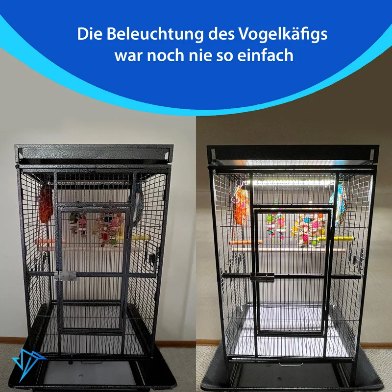Vogellampen mit Knabberschutz