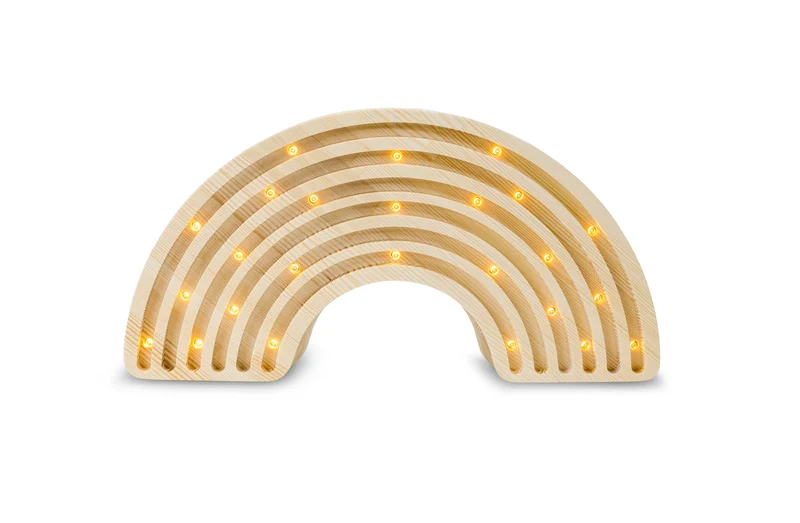 Little Lights Rainbow Night Light | Wood
