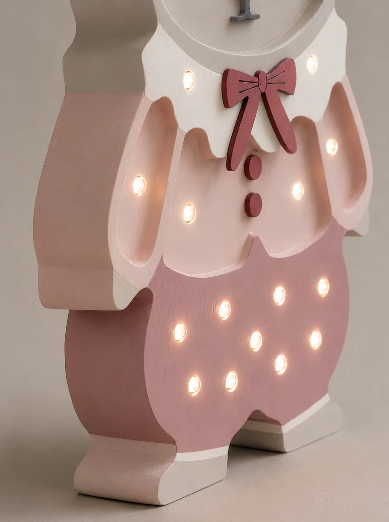 Little Lights Rose the Mouse | Cotton Pink