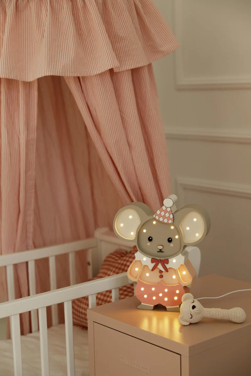 Little Lights Rose the Mouse | Cotton Pink