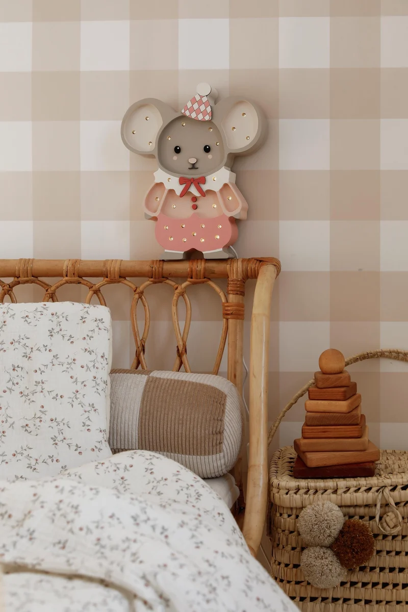 Little Lights Rose the Mouse | Cotton Pink