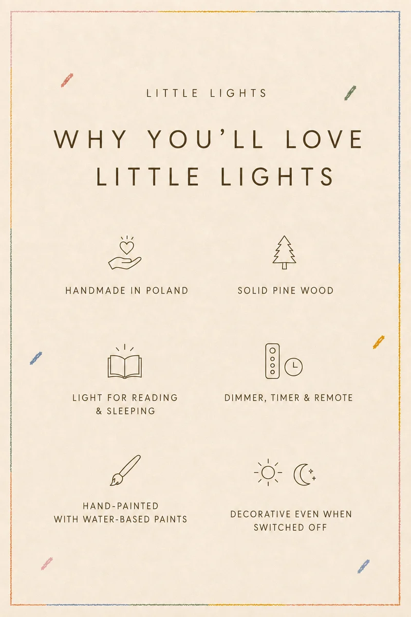 Little Lights Rose the Mouse | Cotton Pink