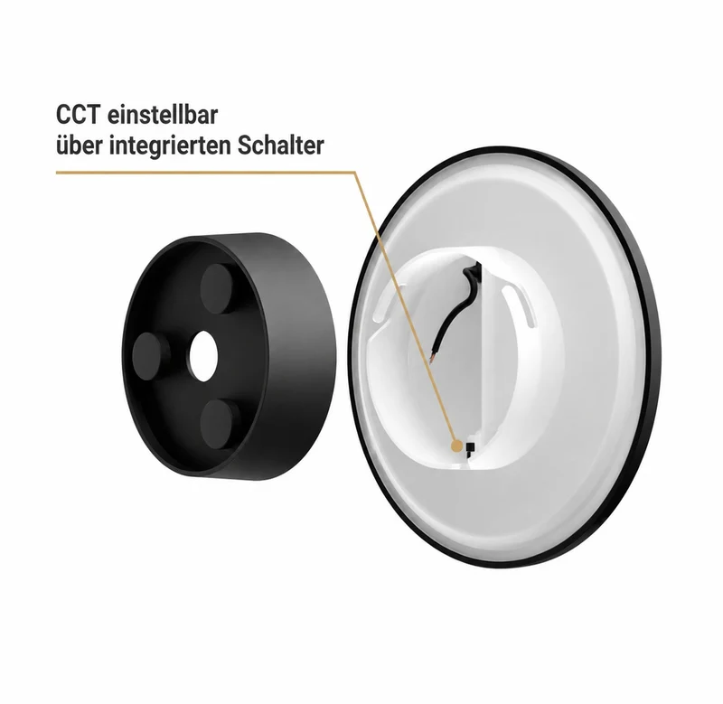 Wandleuchte Havana - S round
