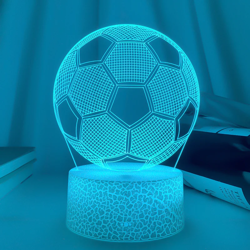 Fußball LED-Lampe Nachtlicht