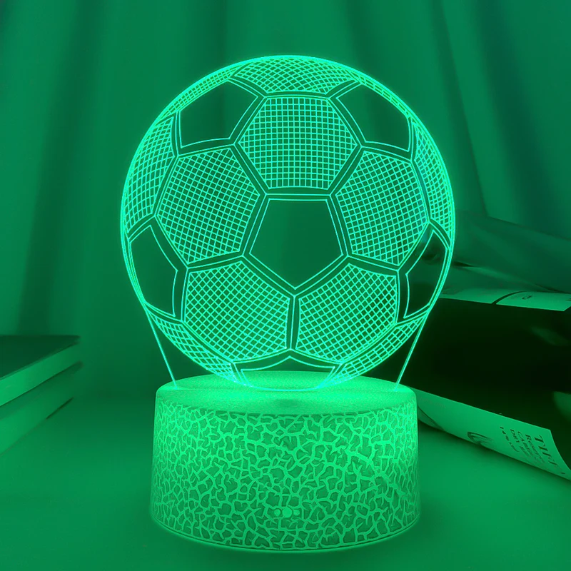 Fußball LED-Lampe Nachtlicht