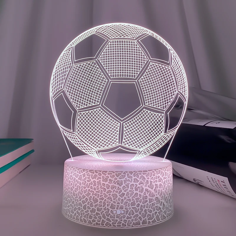 Fußball LED-Lampe Nachtlicht