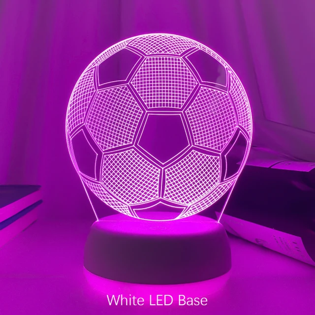 Fußball LED-Lampe Nachtlicht