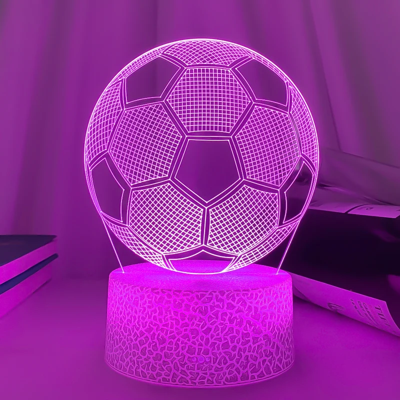 Fußball LED-Lampe Nachtlicht