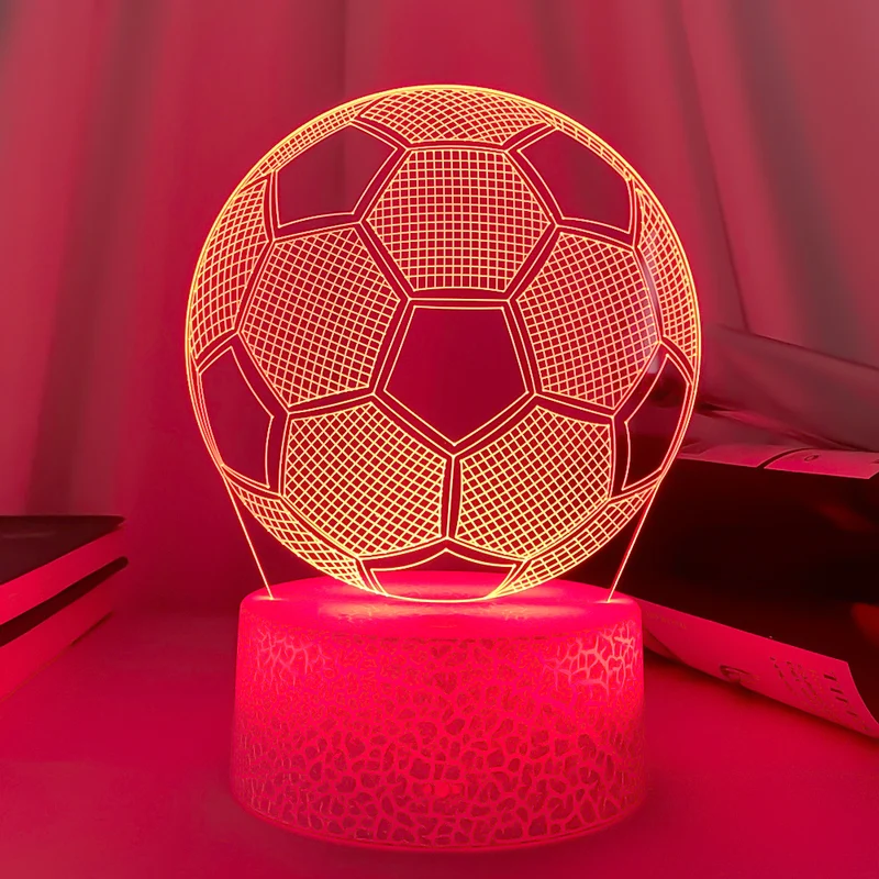 Fußball LED-Lampe Nachtlicht