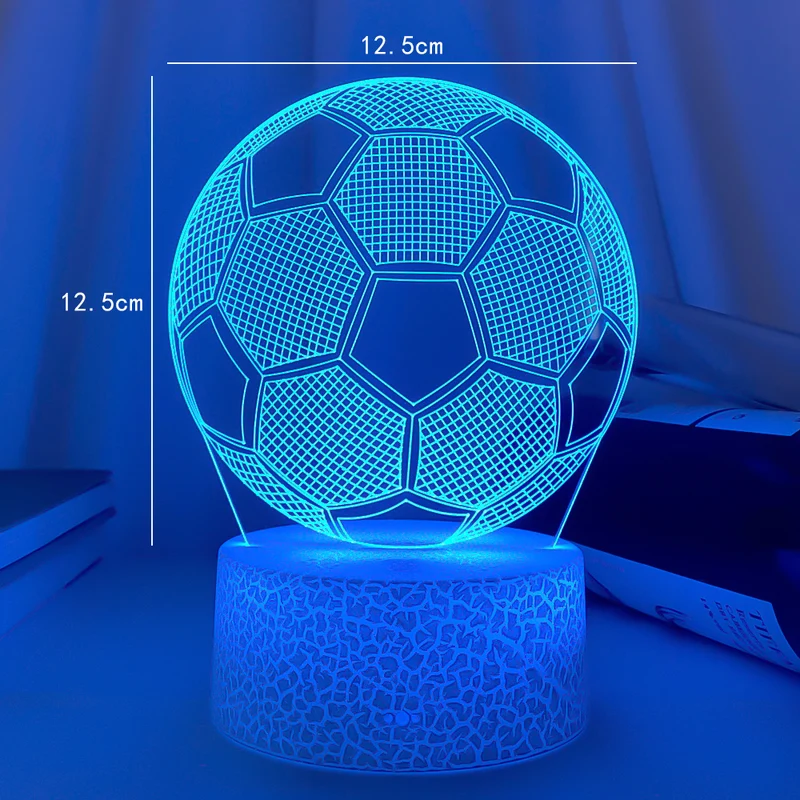 Fußball LED-Lampe Nachtlicht