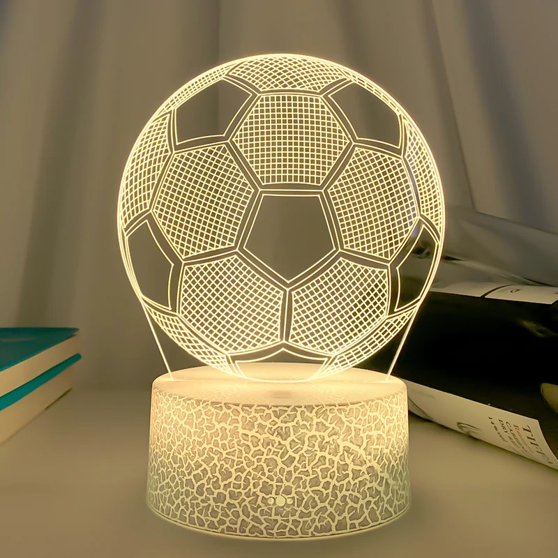 Fußball LED-Lampe Nachtlicht
