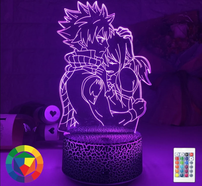 Anime Fairy Tail LED Nachtlicht Lampe