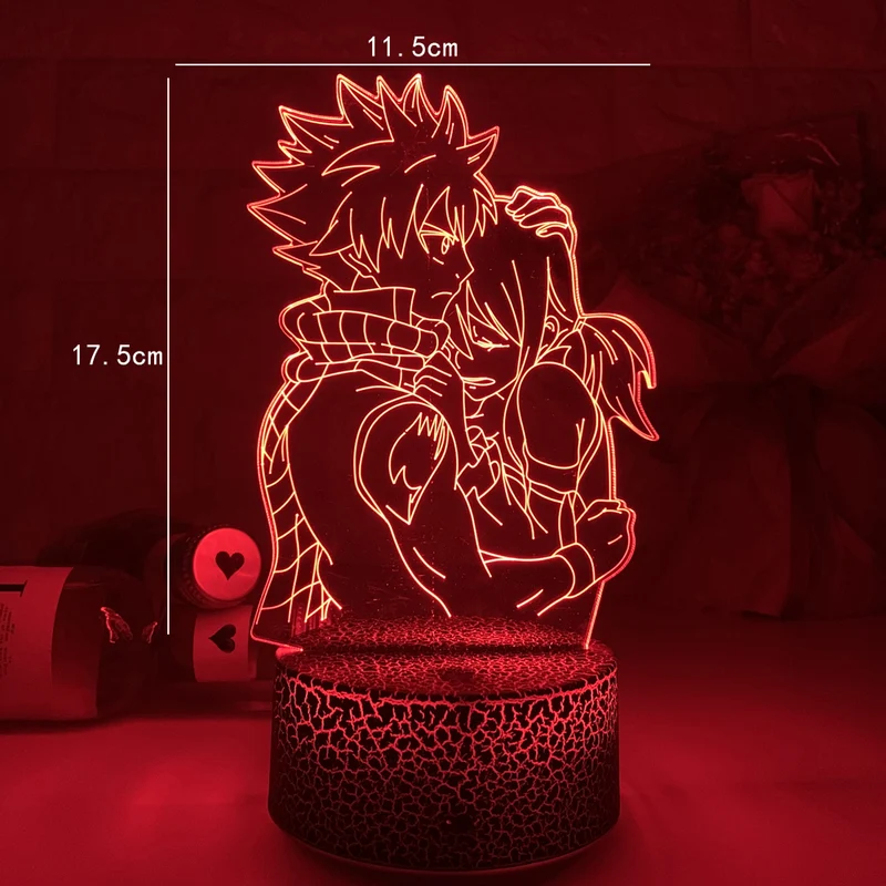 Anime Fairy Tail LED Nachtlicht Lampe