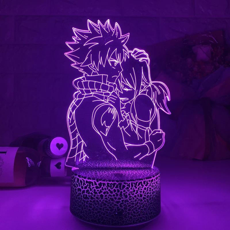 Anime Fairy Tail LED Nachtlicht Lampe