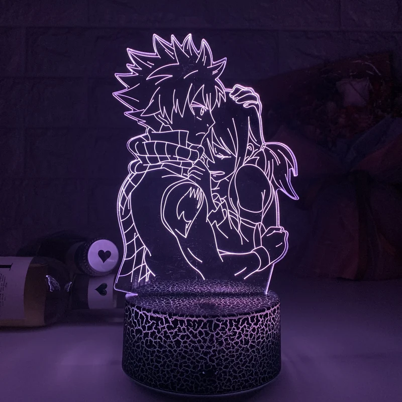 Anime Fairy Tail LED Nachtlicht Lampe