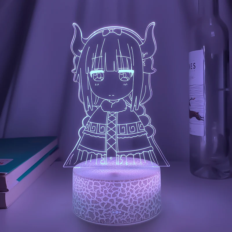 Miss Kobayashi Nacht Licht mit 3D Effekt