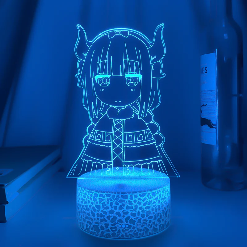 Miss Kobayashi Nacht Licht mit 3D Effekt