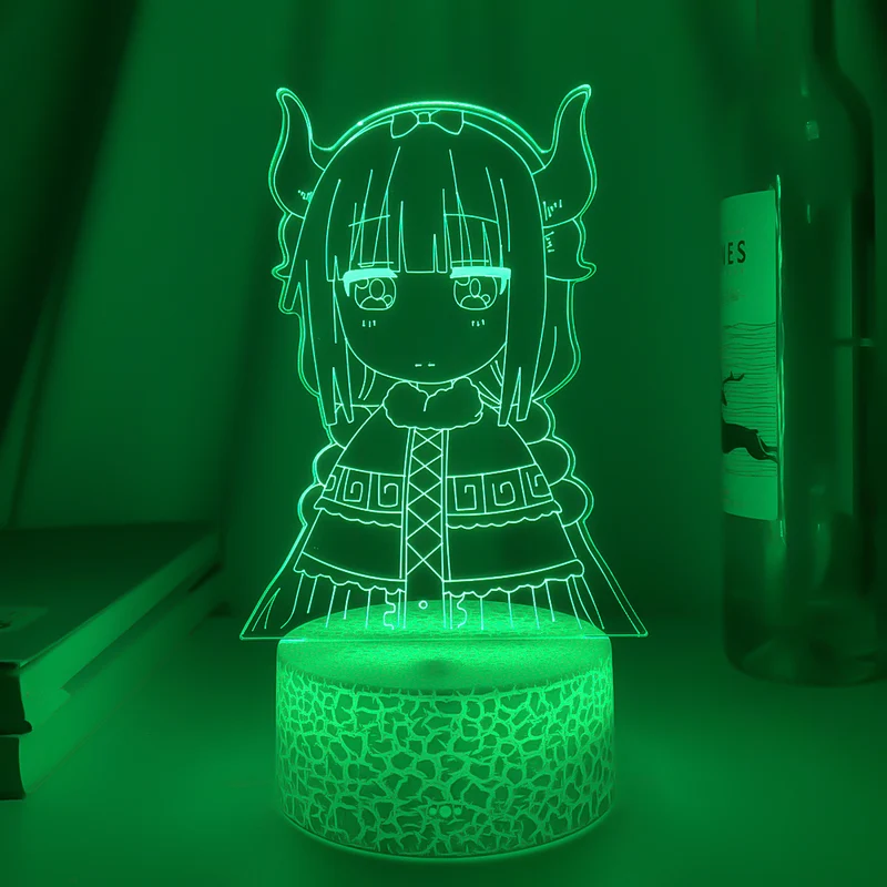 Miss Kobayashi Nacht Licht mit 3D Effekt