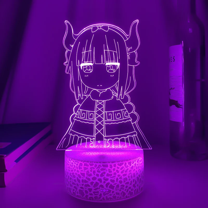 Miss Kobayashi Nacht Licht mit 3D Effekt