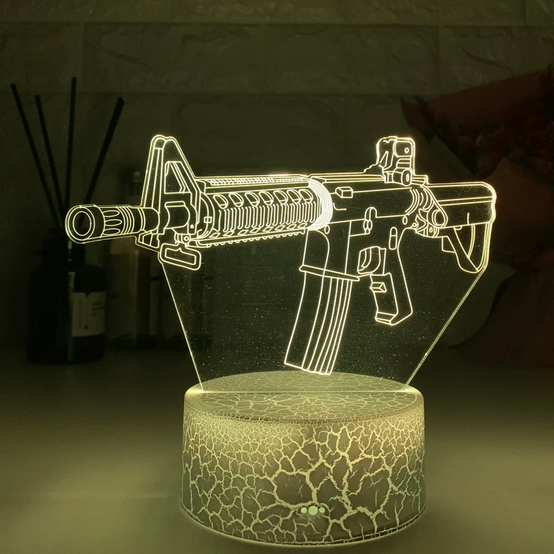 M4 Battle Royal Nacht Licht Nachtlampe