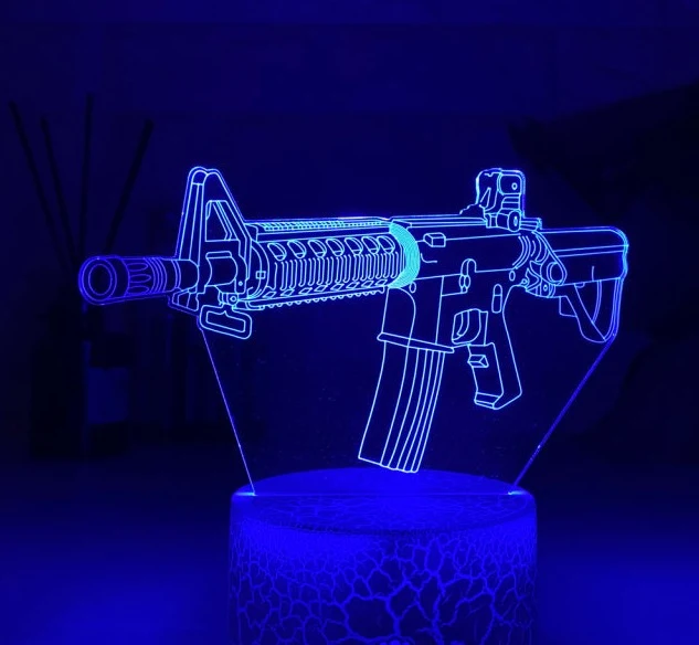 M4 Battle Royal Nacht Licht Nachtlampe