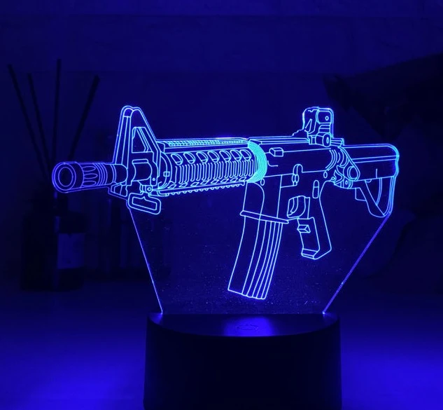 M4 Battle Royal Nacht Licht Nachtlampe
