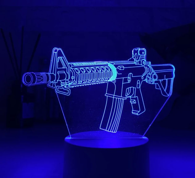M4 Battle Royal Nacht Licht Nachtlampe