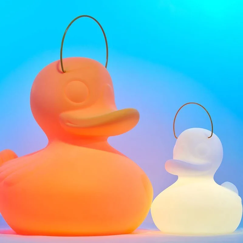 Schwimmfähige Akku-LED-Leuchte Duck-Duck S Gelb