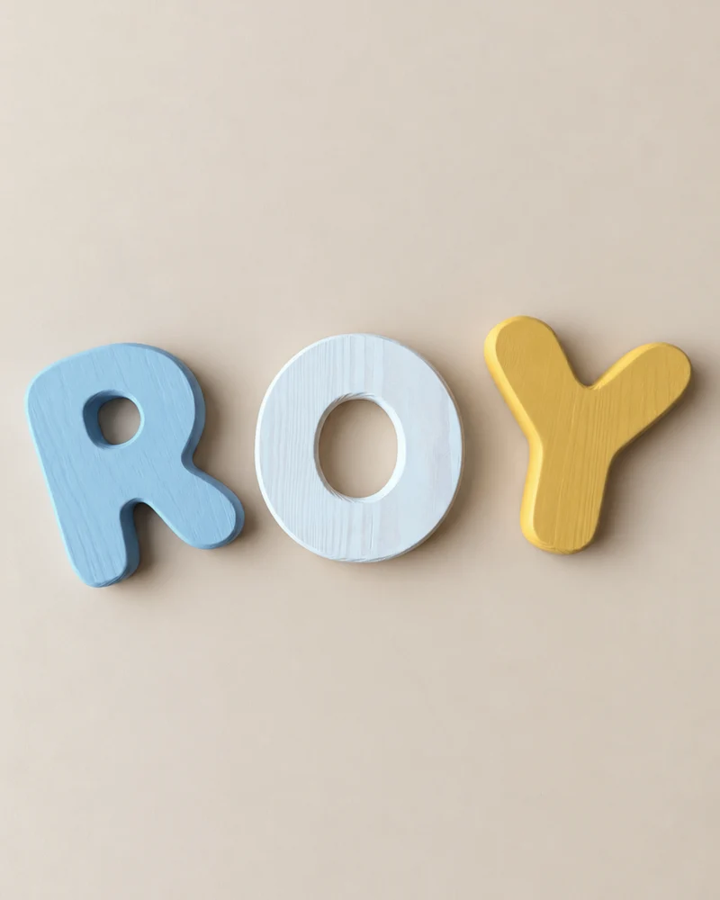 Wooden Bubble Letters | Create Your Own Name