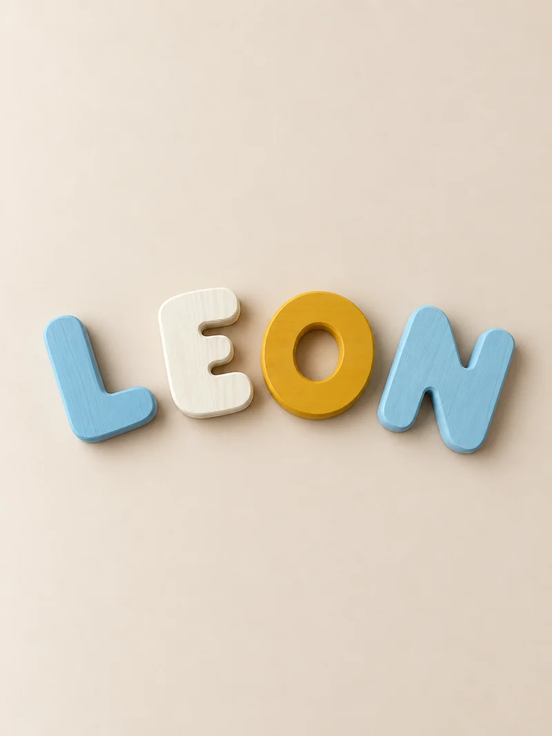 Wooden Bubble Letters | Create Your Own Name