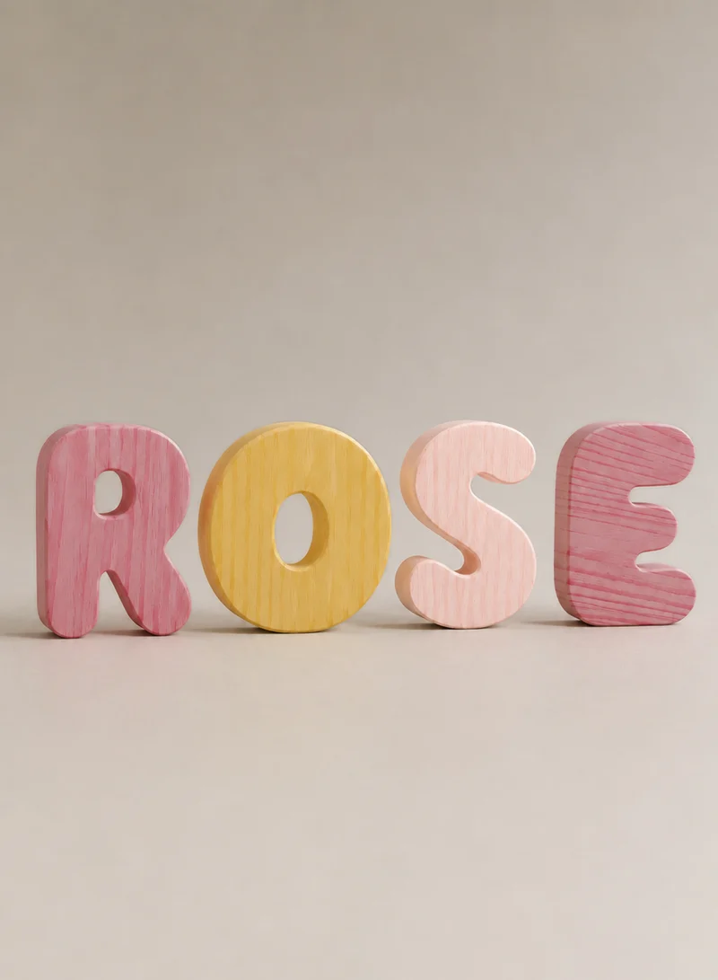 Wooden Bubble Letters | Create Your Own Name